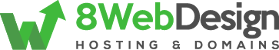 8 Web Design, Hosting & DOmains